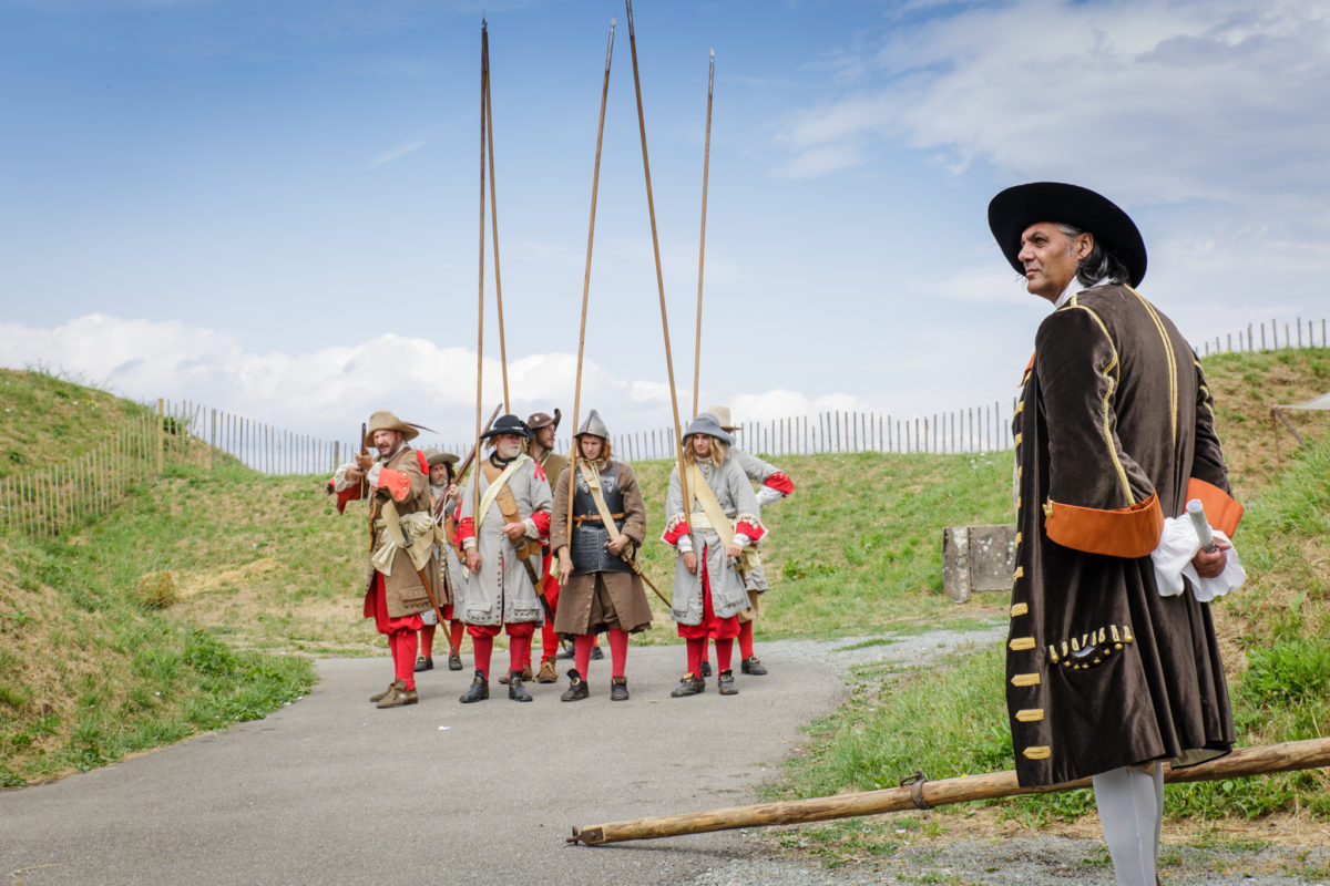 Spectacle d'Histoire vivante