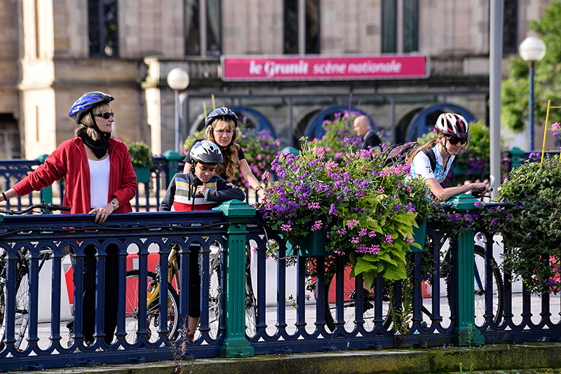 Bicyclette sur le pont Carnot