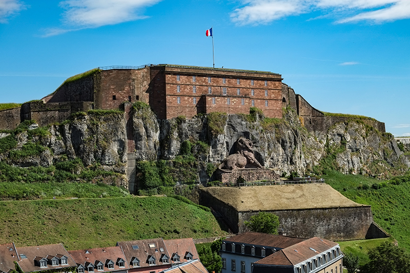 Citadelle de grès rose