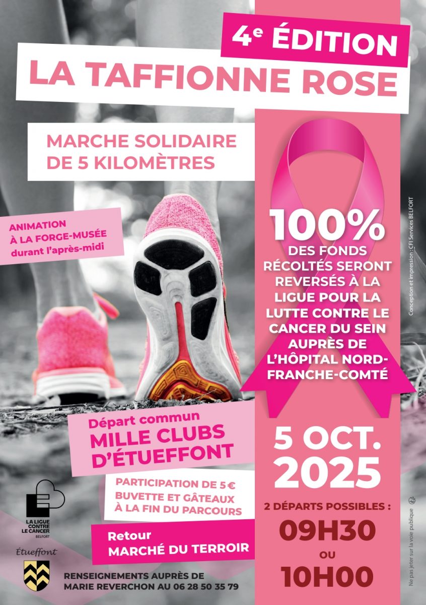 TAFFIONNE ROSE 5 OCTOBRE 2025