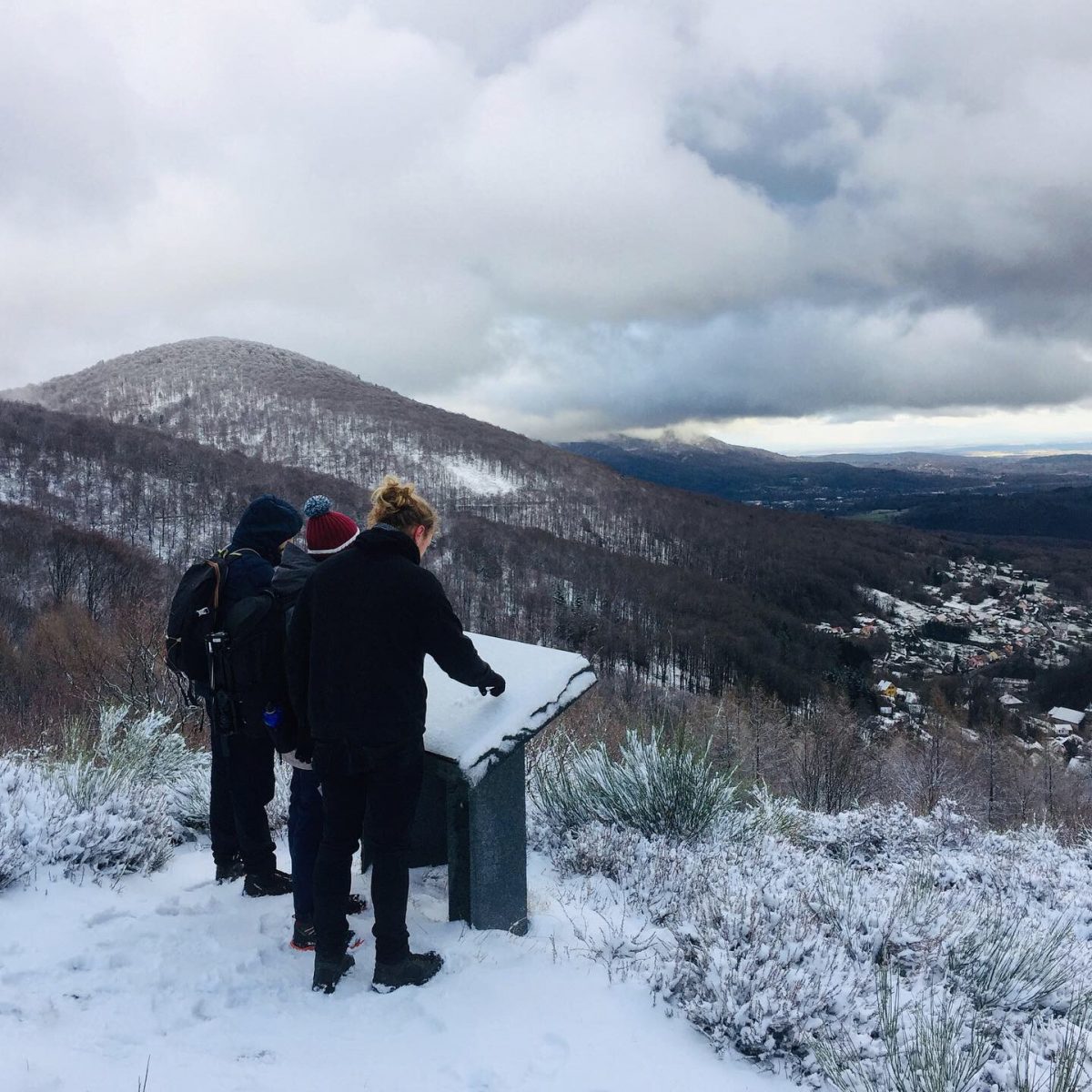 balade neige auxelles haut