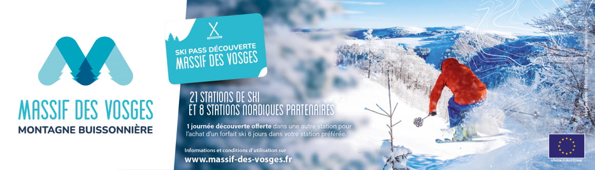 ski pass hiver massif des vosges