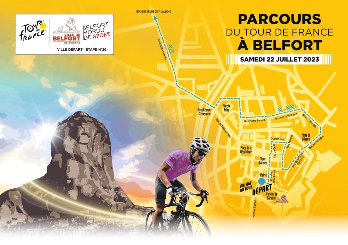 tour de France - Parcours Belfort