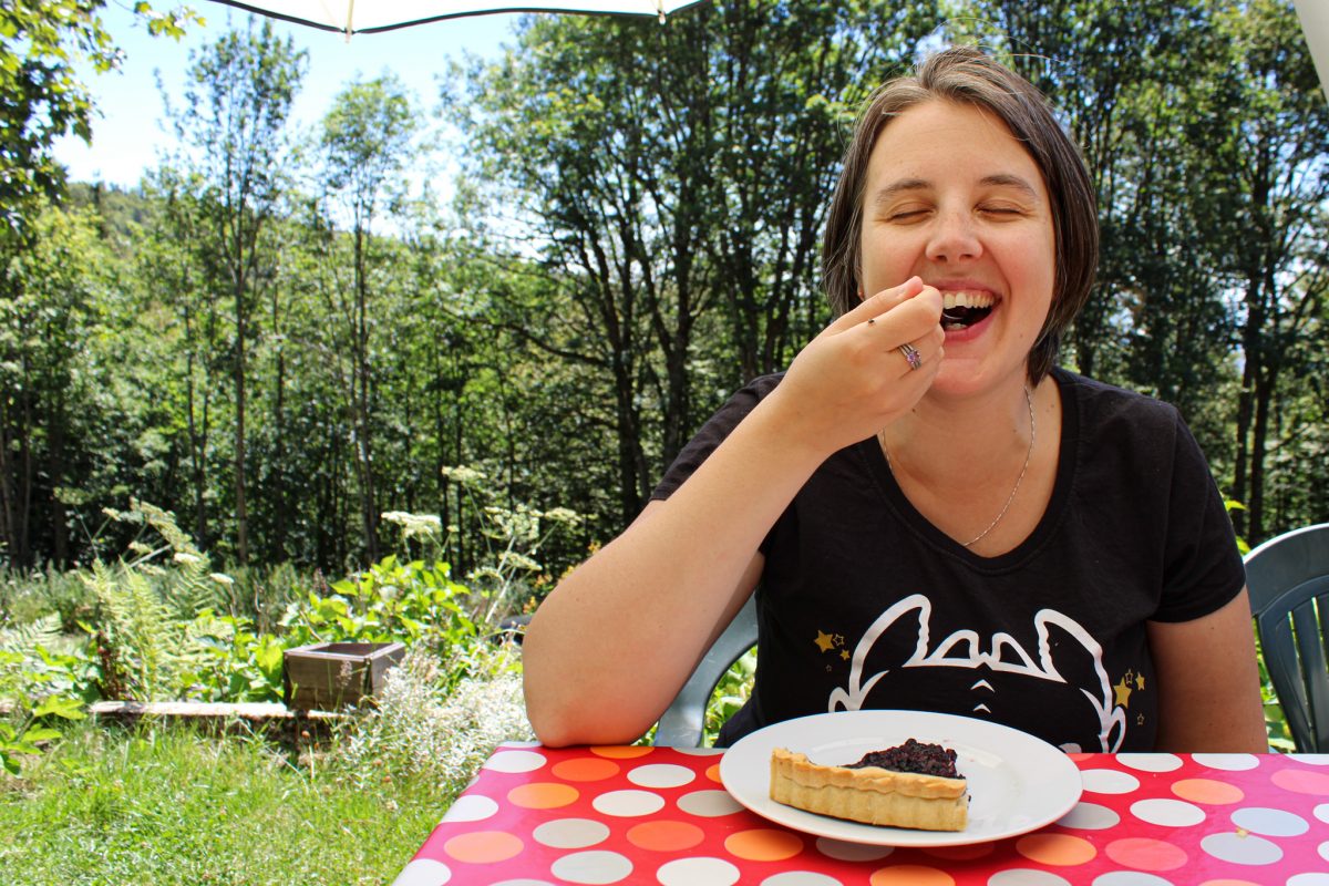tarte à la myrtille