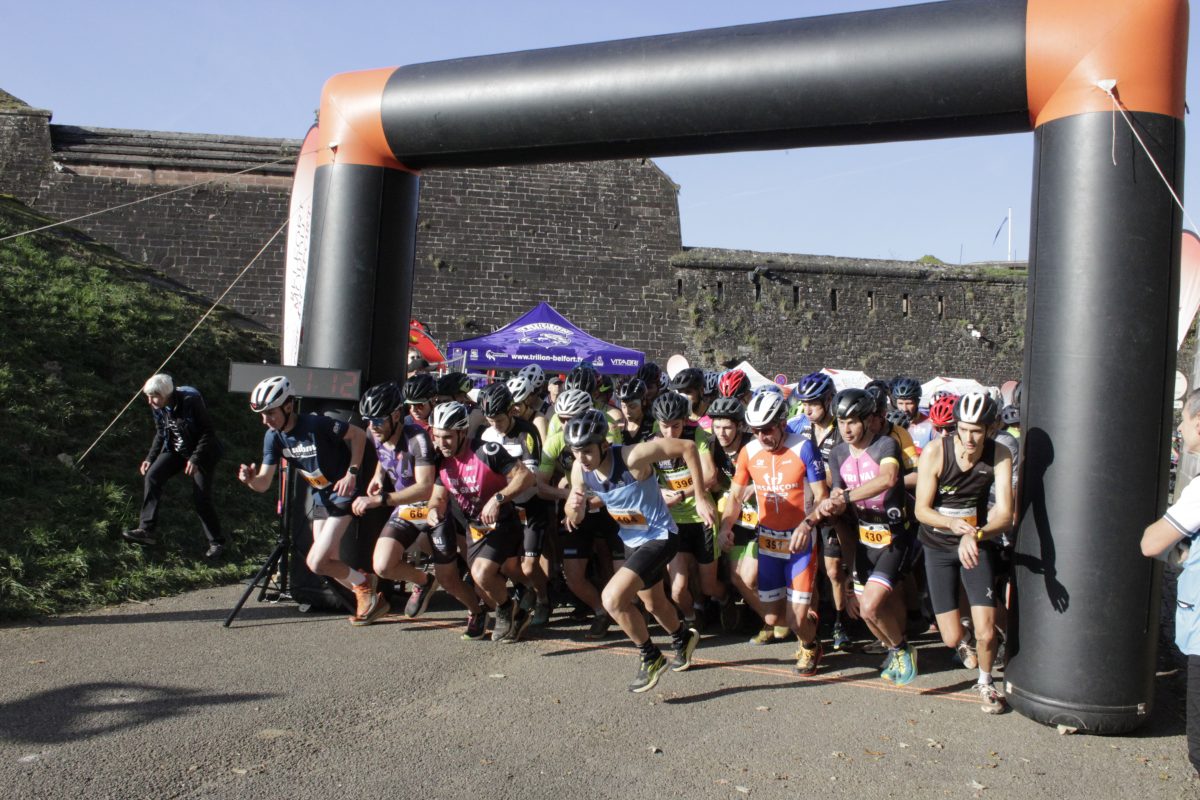Départ Bike and Run