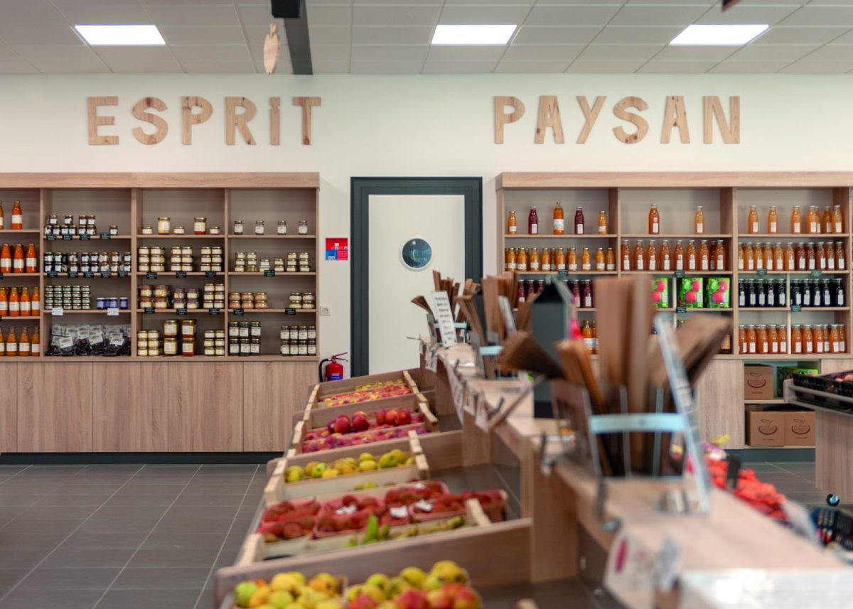 Intérieur magasin Esprit Paysan