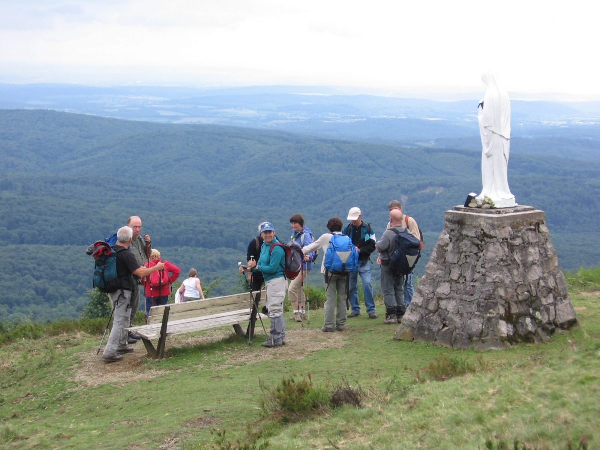 Le mont MENARD à 45 mn de marche