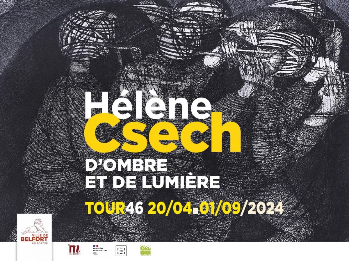 Affiche exposition Hélène Csech