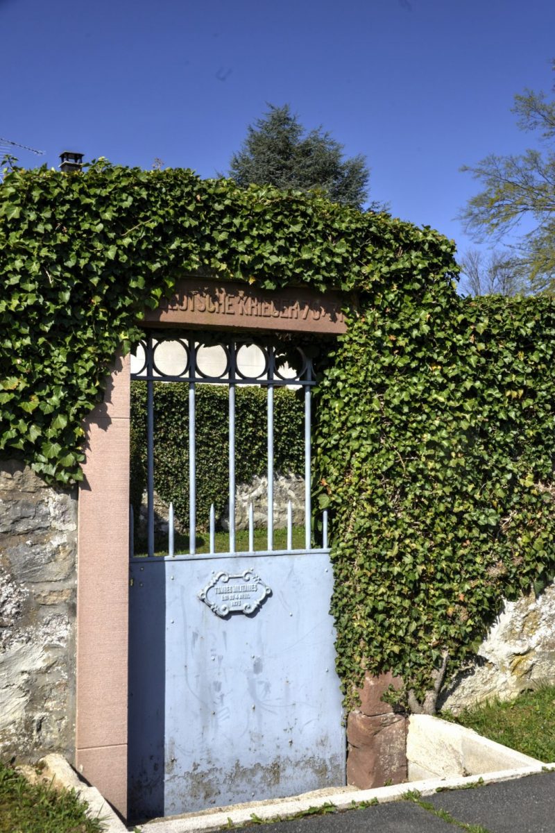 cimetière des Prussien porte d’entrée
